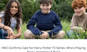 30,000 Auditions Later: HBO Reveals Young Trio Leading the Harry Potter Reboot.