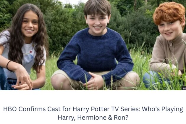 30,000 Auditions Later: HBO Reveals Young Trio Leading the Harry Potter Reboot.