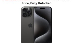 iPhone 15 Pro Max Renewed: Pro Power, Half the Price, Fully Unlocked.